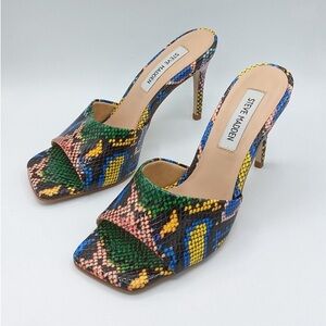 Steve Madden Multi Snake Patern Heels